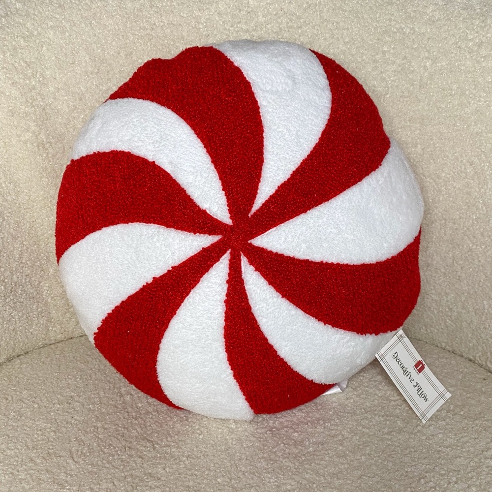 Target Bullseye Peppermint Pillow